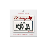 El Arroyo Sticker
