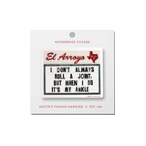 El Arroyo Sticker