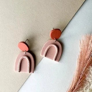 Boho Rainbow Dangle Earrings