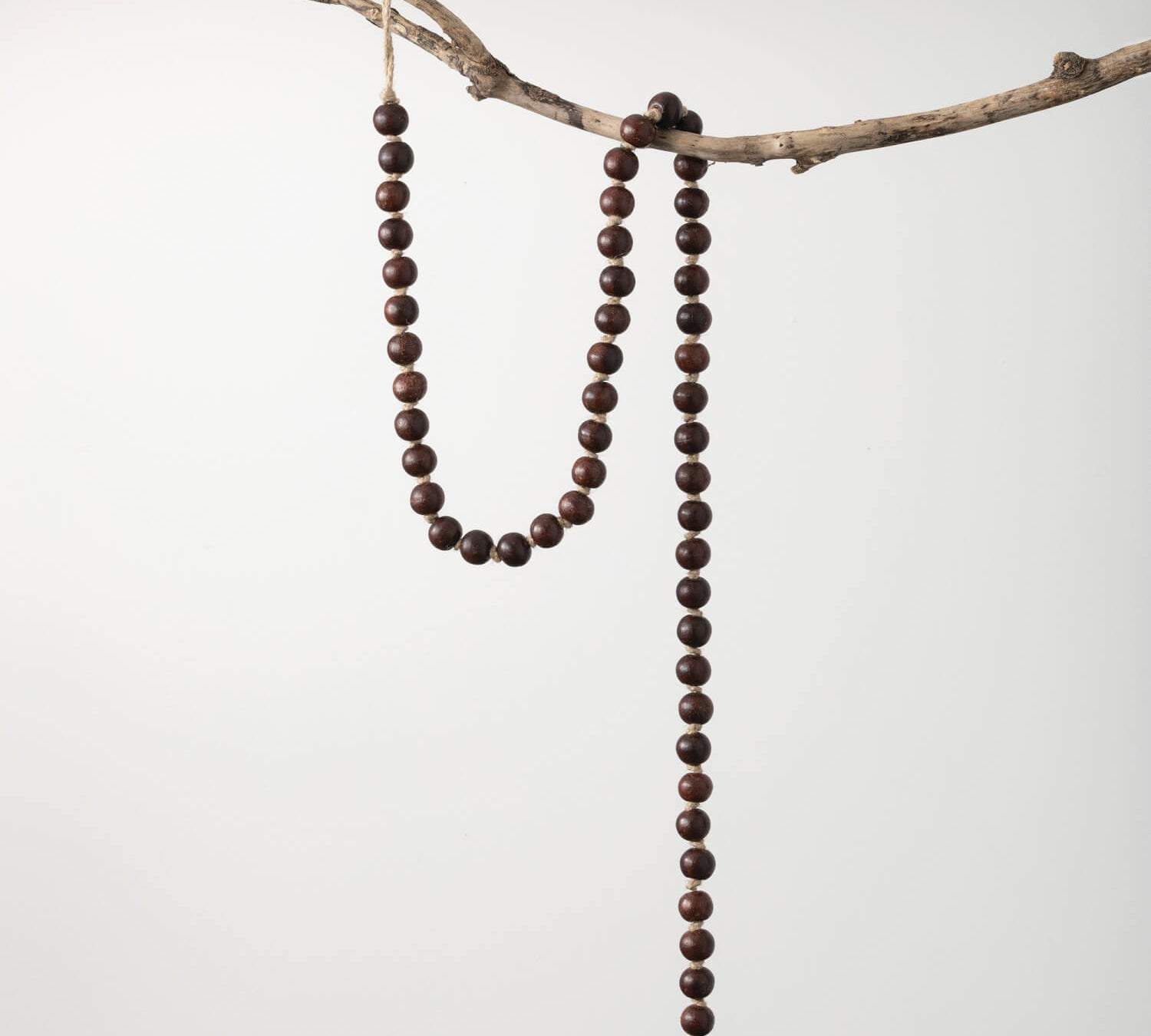 Wood Bead Garland 60"