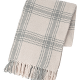 Plaid Woven Throw 50x60