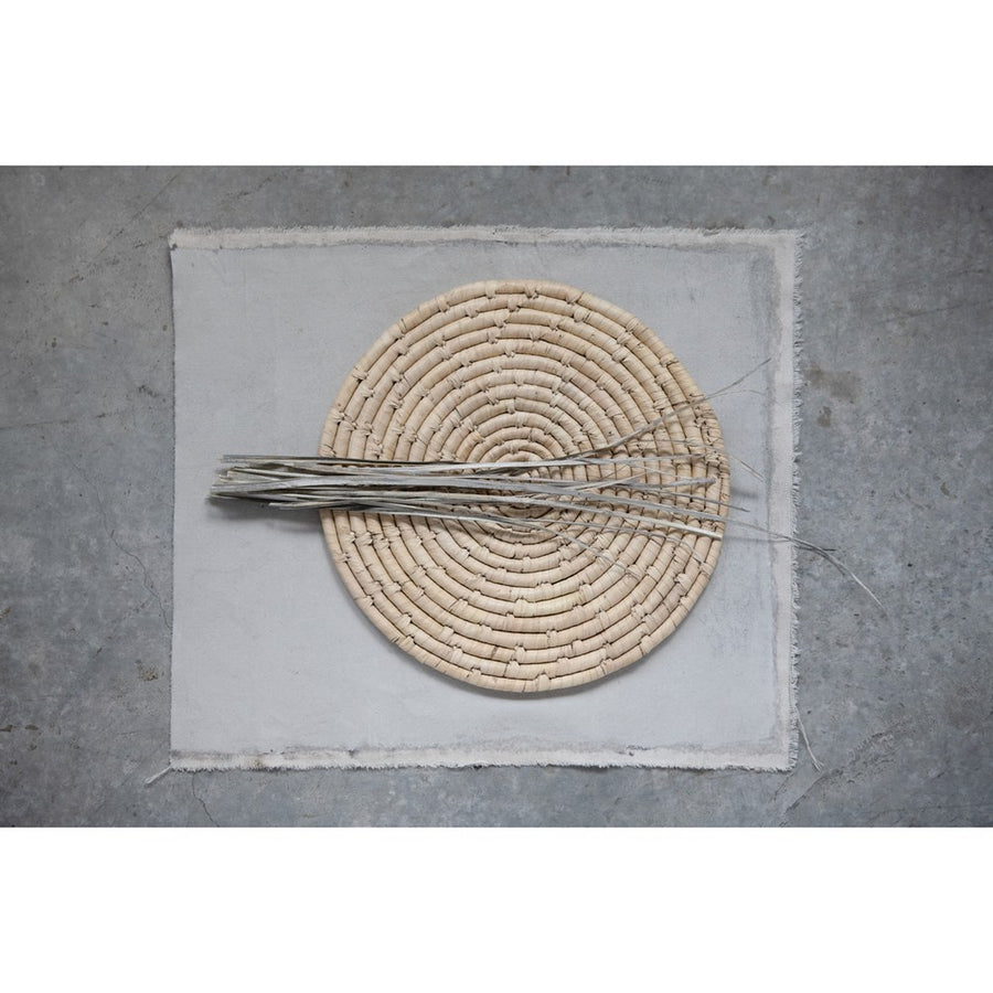 Handwoven Dried Grass Placemat