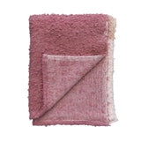 Multicolor Slub Cotton Throw w/ Stripes 60x50”
