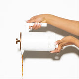 Matte White & Gold French Press