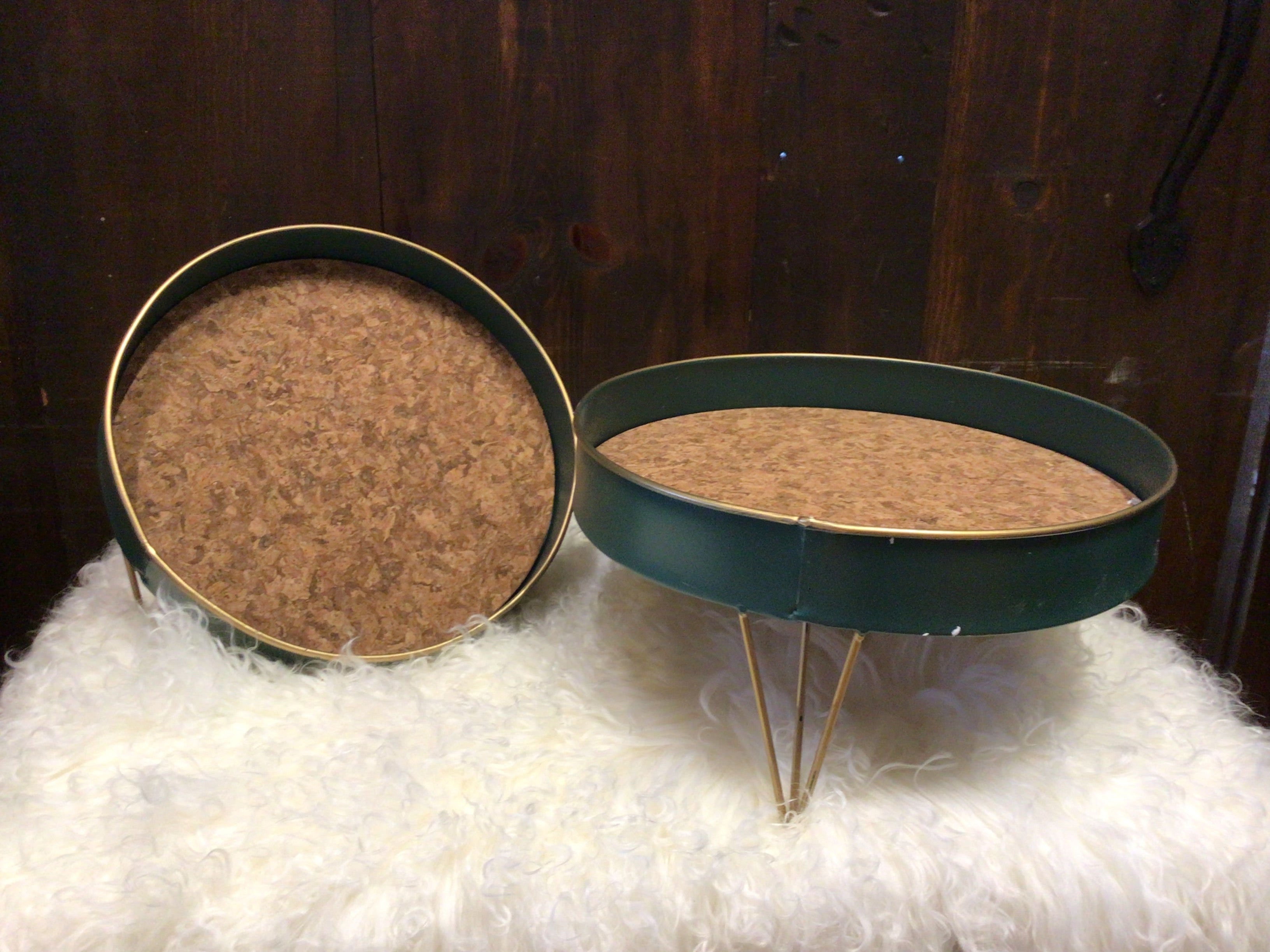 Green & Gold Everyday Tray