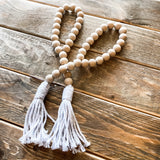 Natural Looped Wood Garland