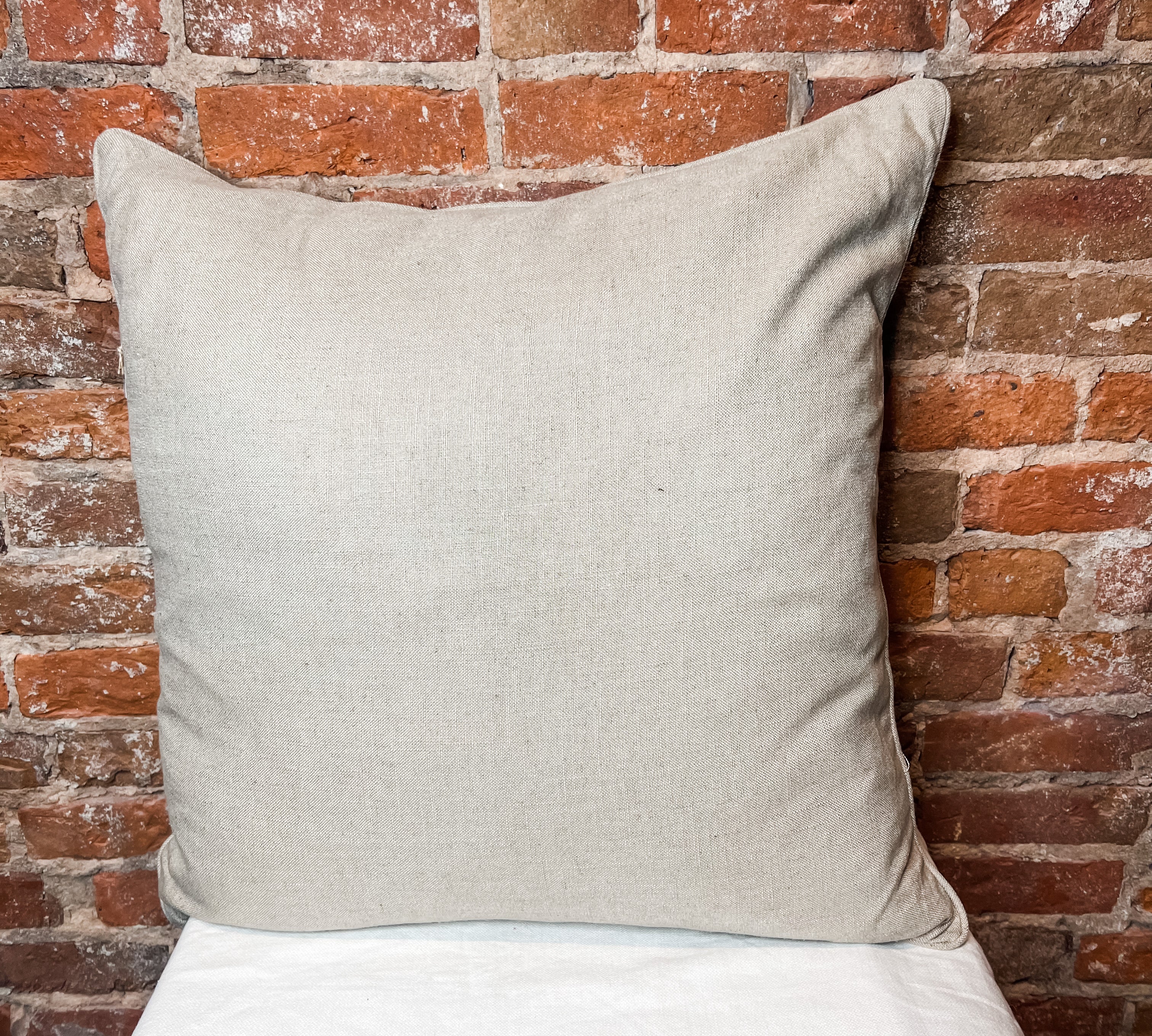 Trellis Linen Pillow