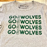 Go Wolves Peace Tee