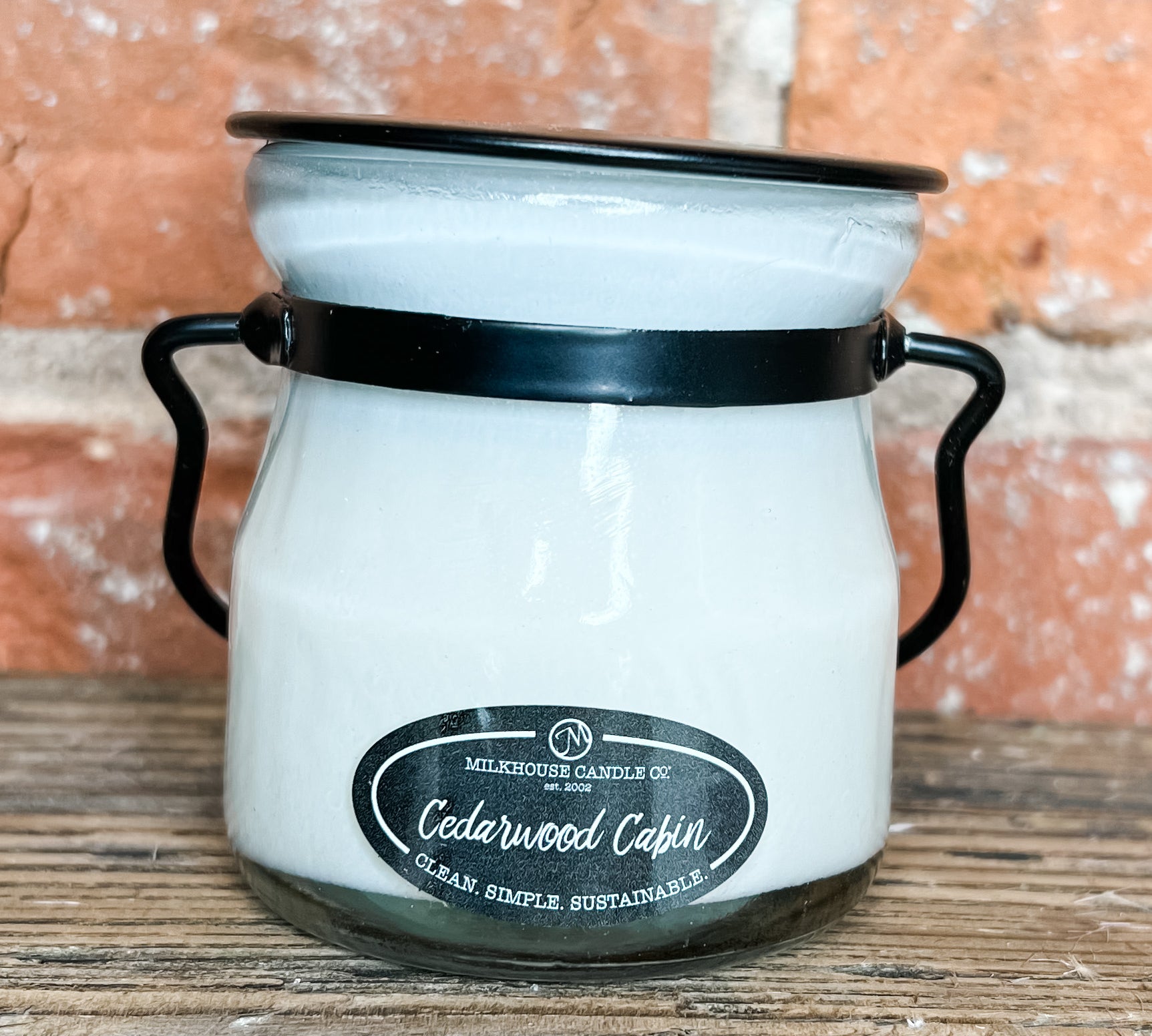 Milkhouse Black Cream Jar 5oz