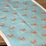 Doe A Deer Set of 3 Flour Sack Burp Cloths