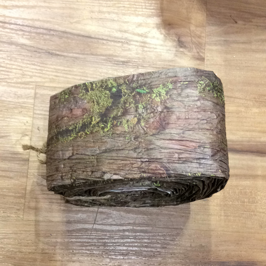 Mossy Bark Paper Ribbon 4in