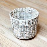 Round Woven Wheat Basket