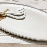 Potter Stone Oval Platter