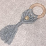 Celeste Macrame Teether + Bead
