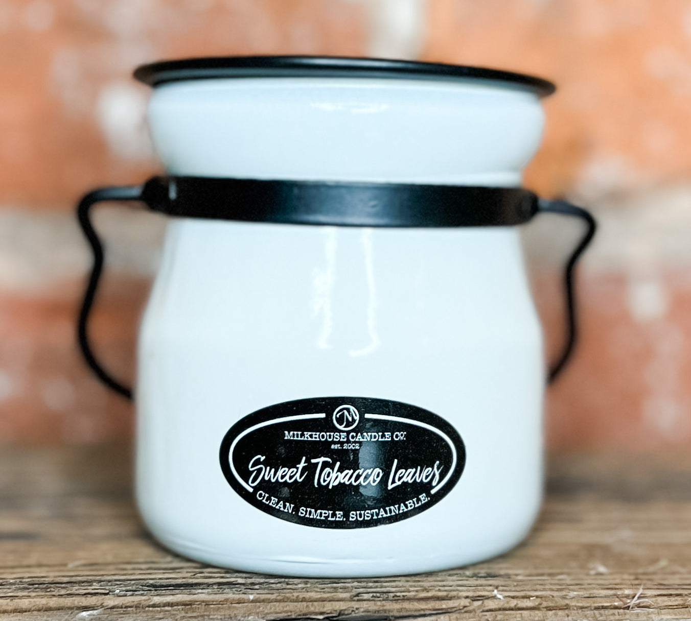 Milkhouse Black Cream Jar 5oz