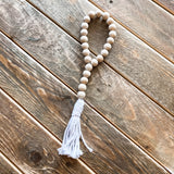 Natural Looped Wood Garland