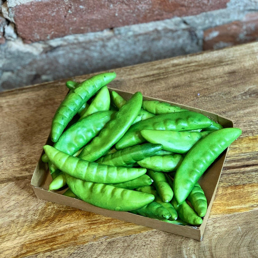 Box of 30 Green Snap Peas 5" - MarketPlaceManning