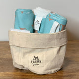 Doe A Deer Set of 3 Flour Sack Burp Cloths