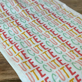 Doe A Deer Set of 3 Flour Sack Burp Cloths