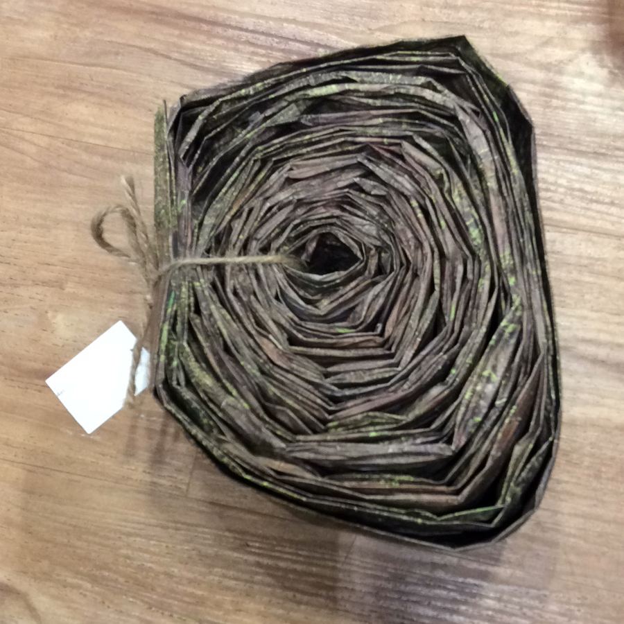 Mossy Bark Paper Ribbon 4in