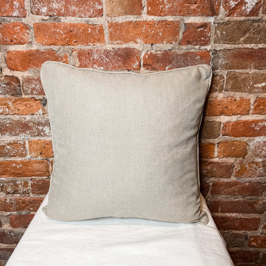 Trellis Linen Pillow