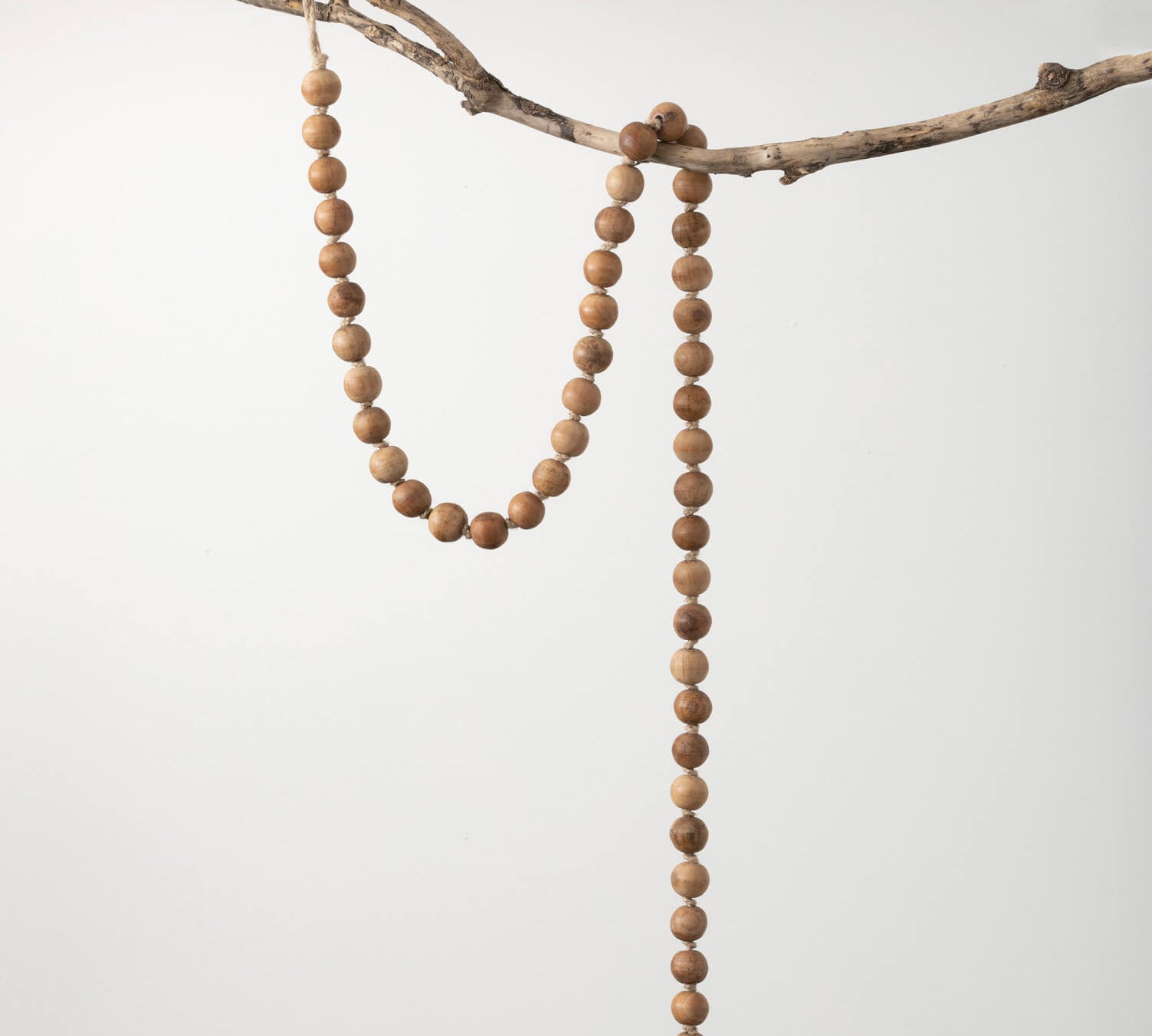 Wood Bead Garland 60"