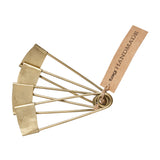 Safety Pin Napkin Ring Set 4