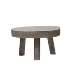 Grey Wash Wood Pedestal