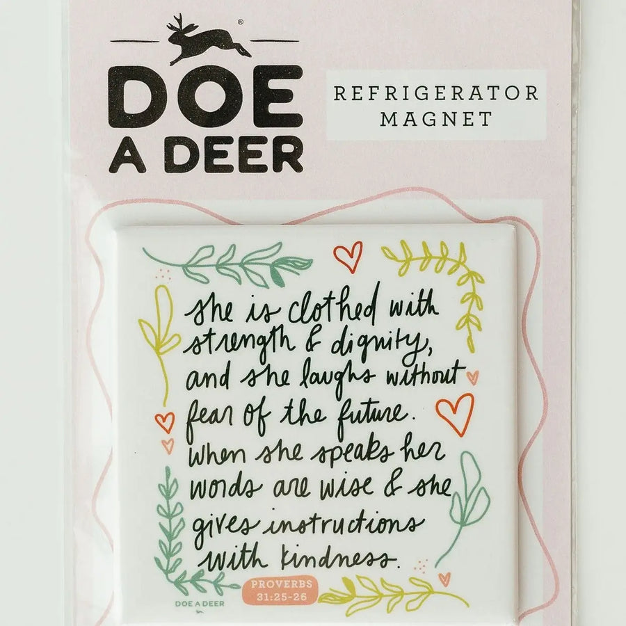Doe A Deer Magnet