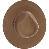 CC Ribbon Band Trim Wool Felt Panama Hat